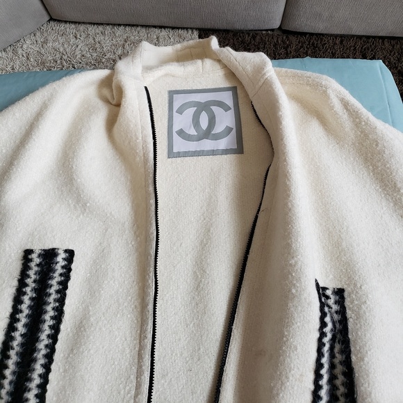 CHANEL Jackets & Blazers - Heavy Wool Chanel Cape with Hood